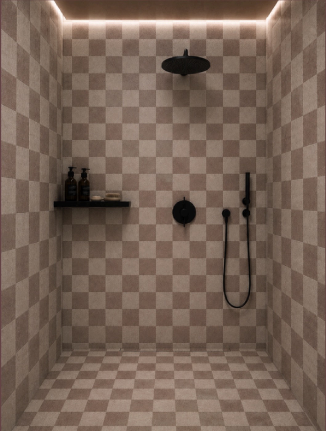 Calore Club locker-room shower